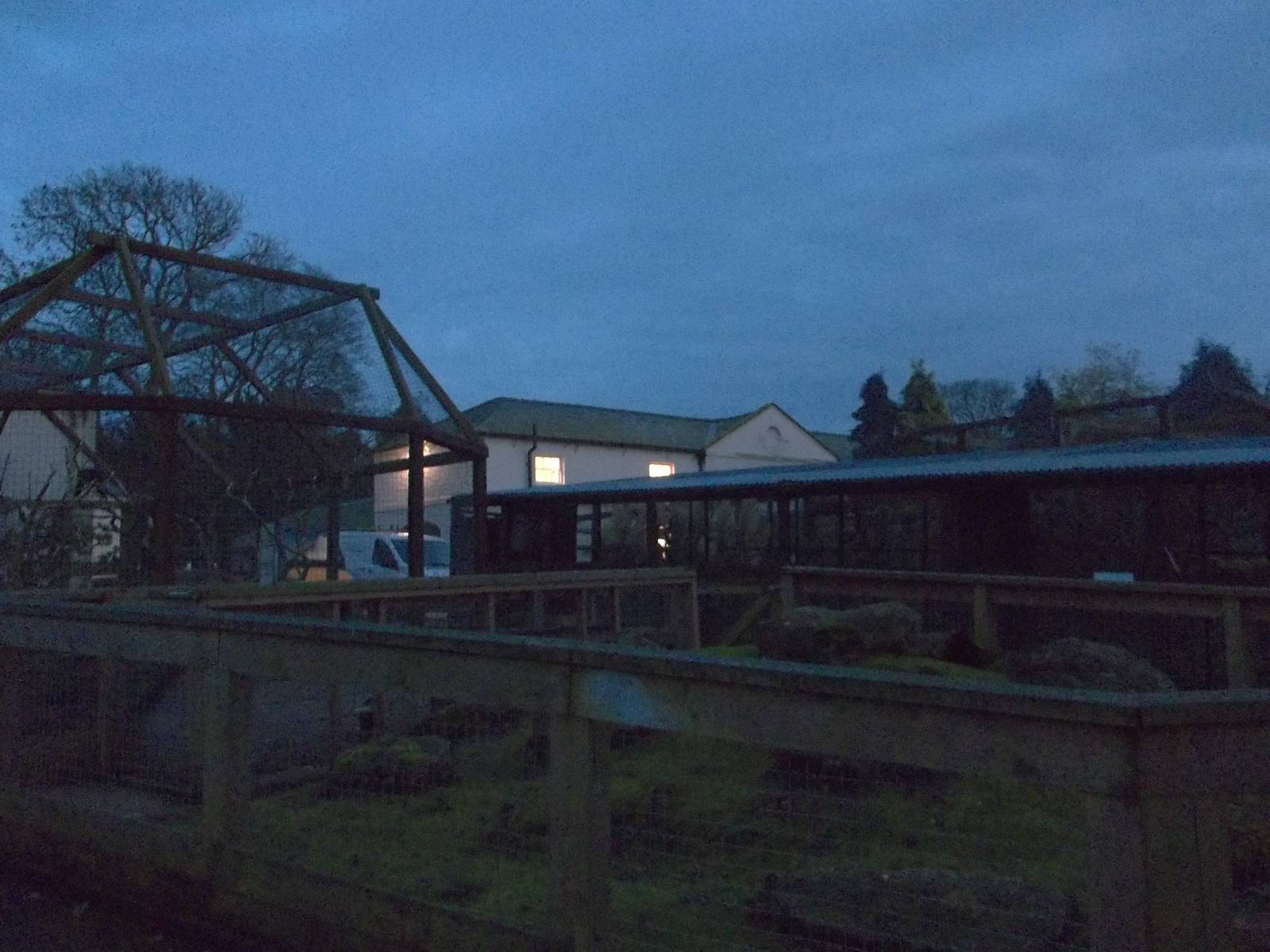 Looking across to the new Zoo Office and Staff Room, 10th November 2014