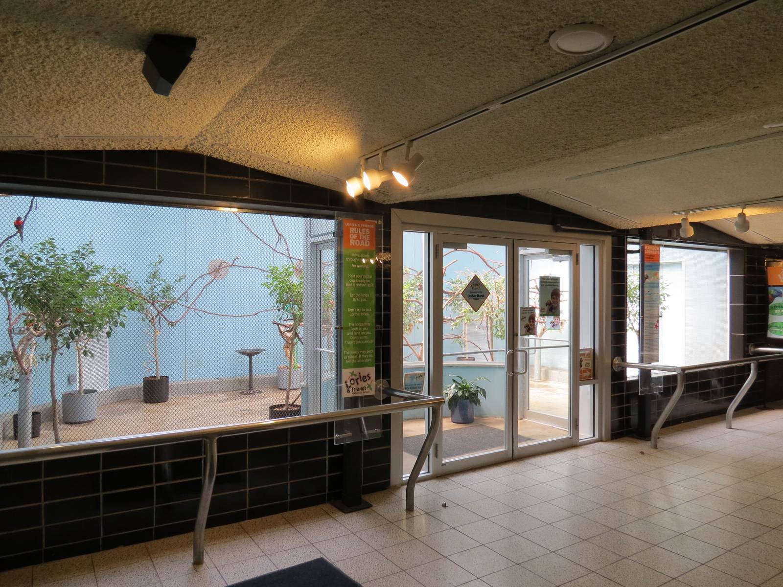 Lories and Friends - Lorikeet Exhibit Entrance