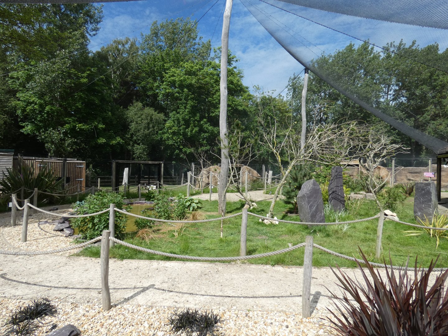 Lorikeet walk-through aviary