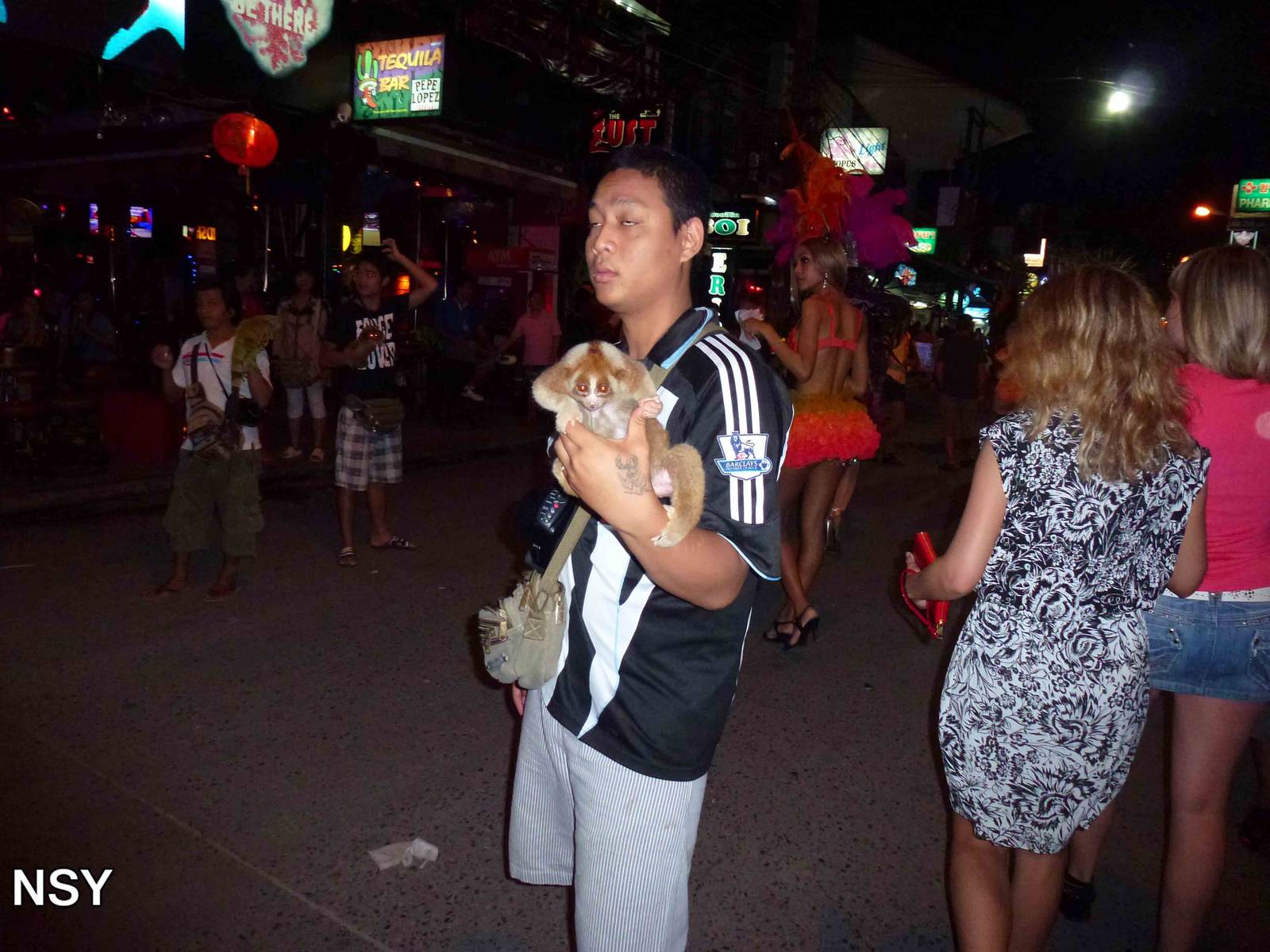 Loris photo props in Phuket, June 2013.