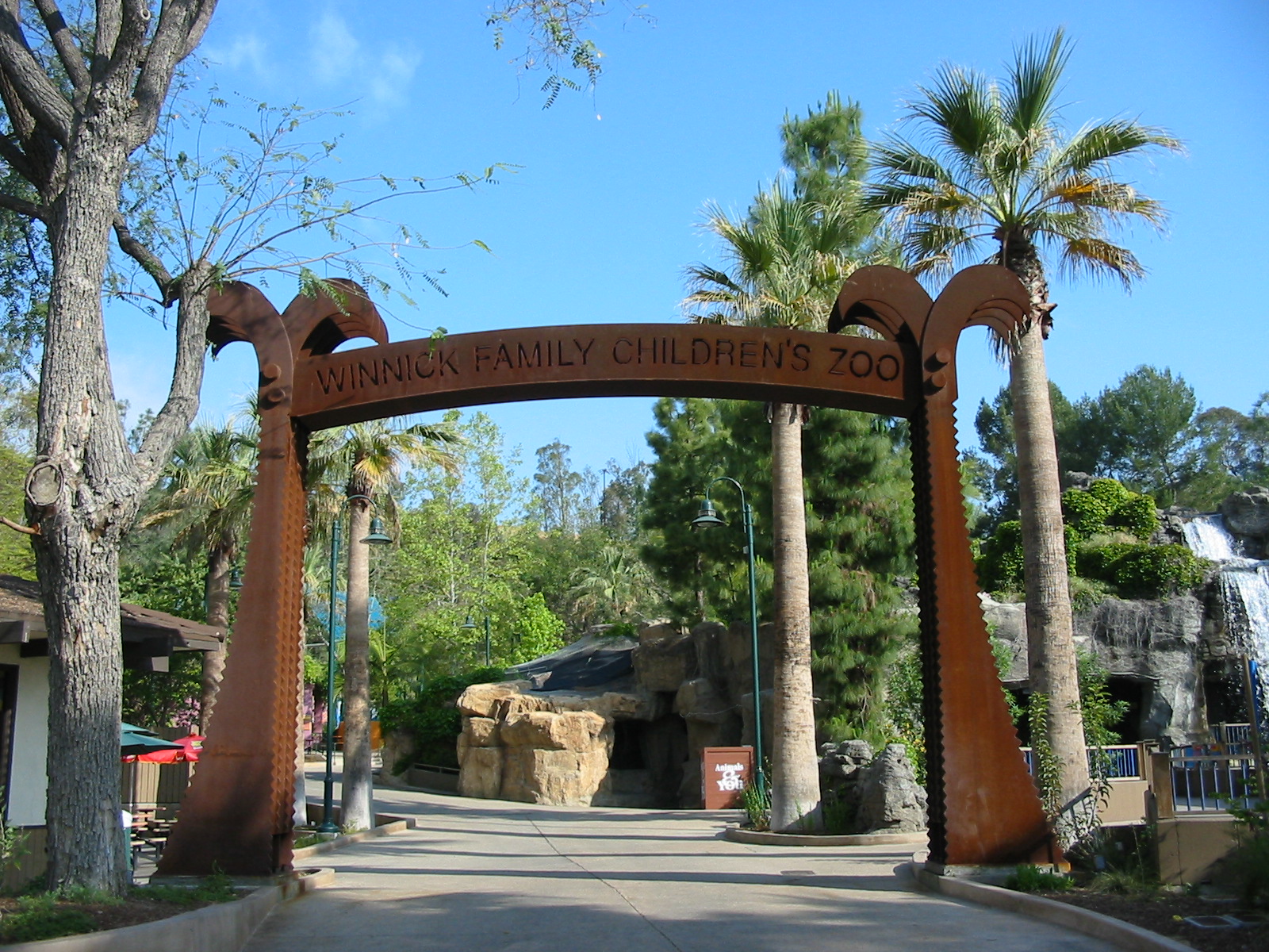 Los Angeles Zoo 2003 - Entrance to the Winnick Family Childrens Zoo