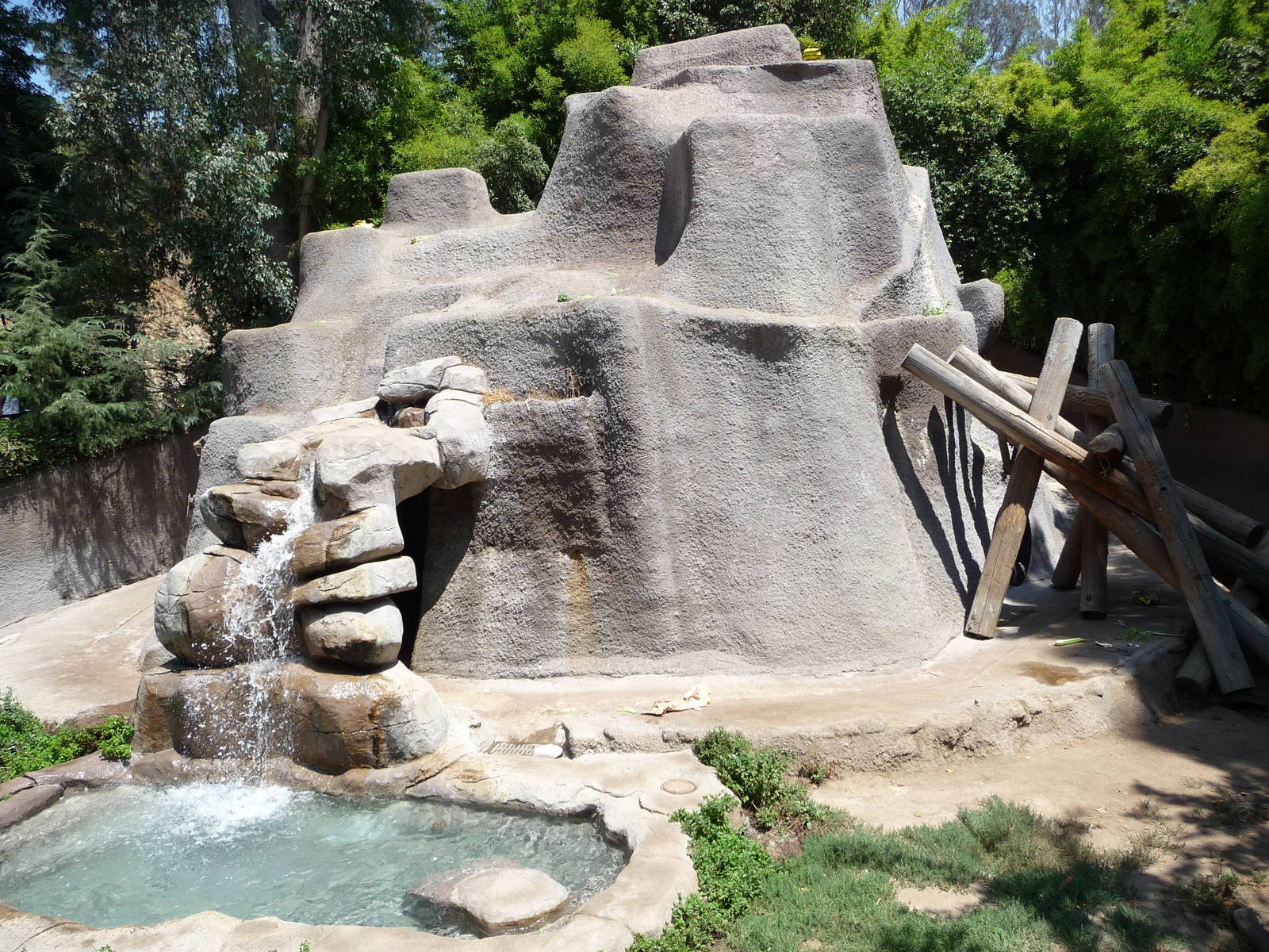 Los Angeles Zoo - Black Bear Exhibit