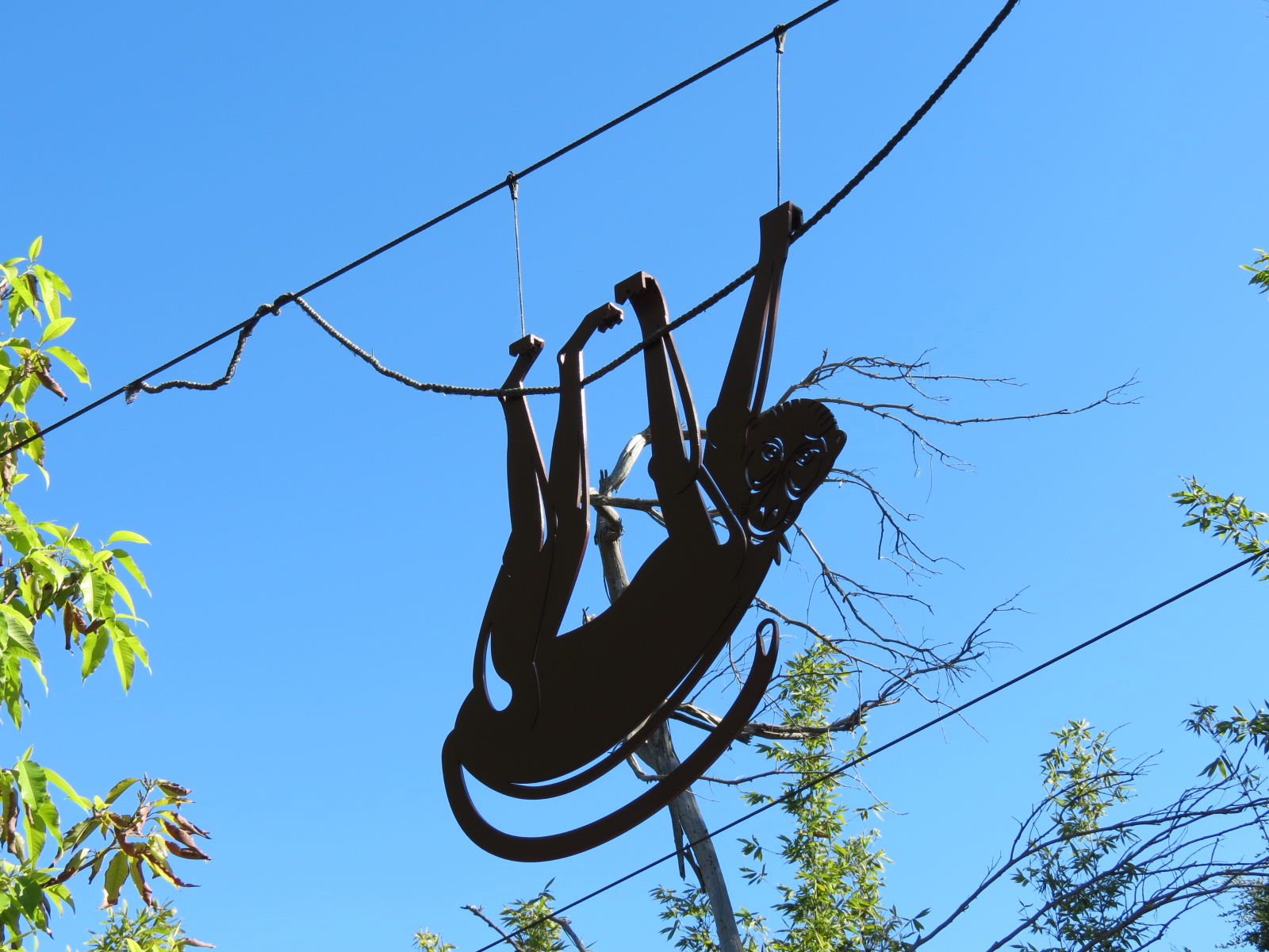 Lost Forest - Monkey Trails and Forest Tails - Monkey Sculpture