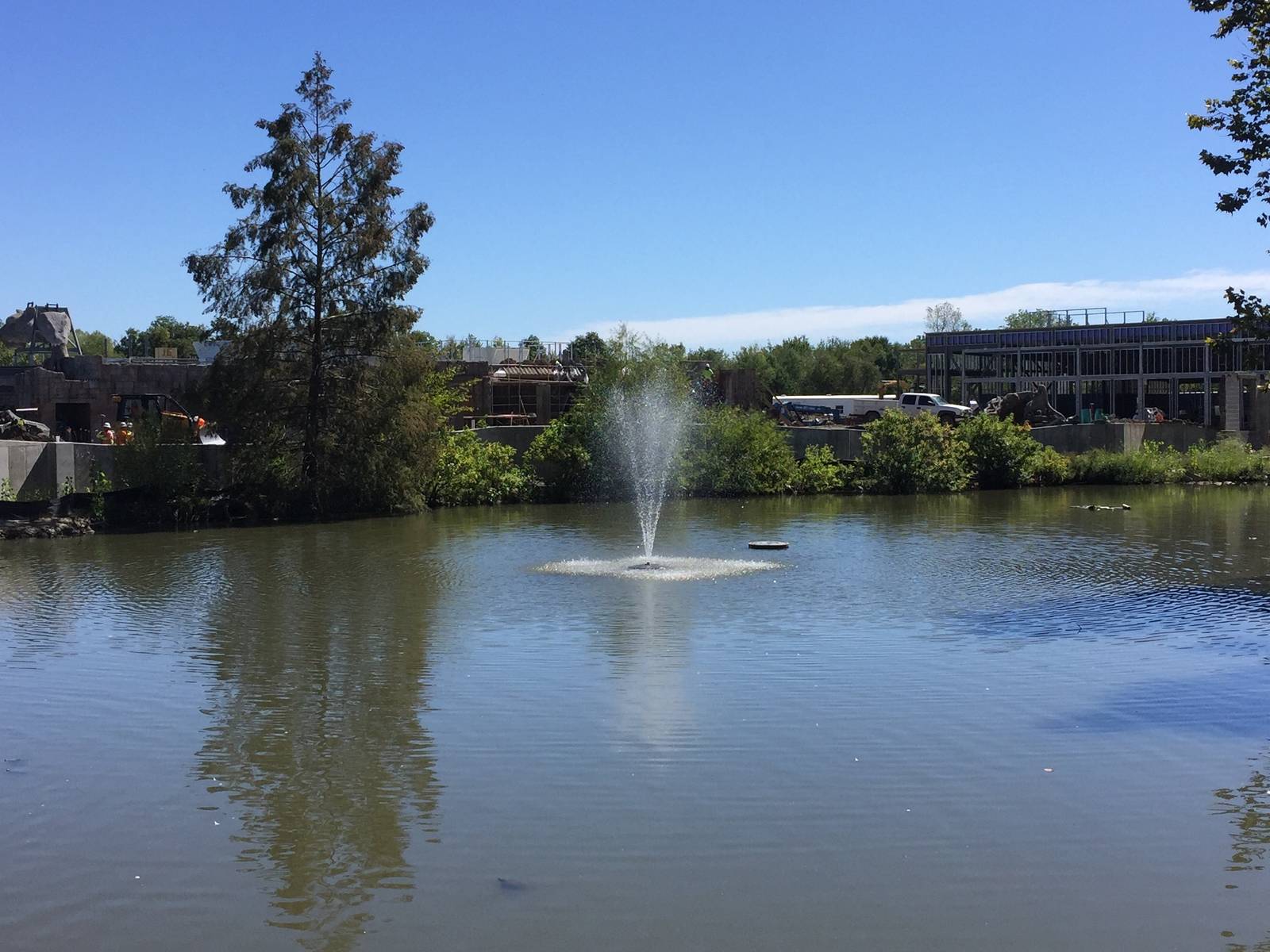 Lost Kingdom construction - September 2016