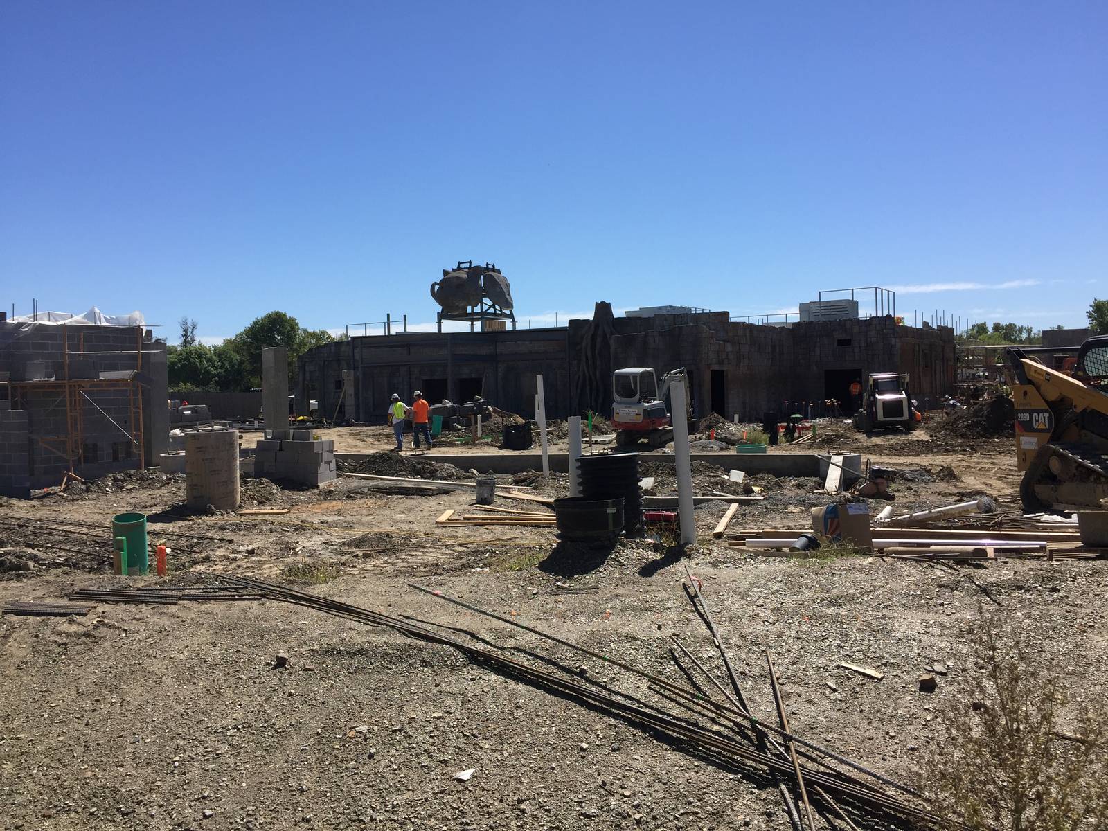 Lost Kingdom construction - September 2016