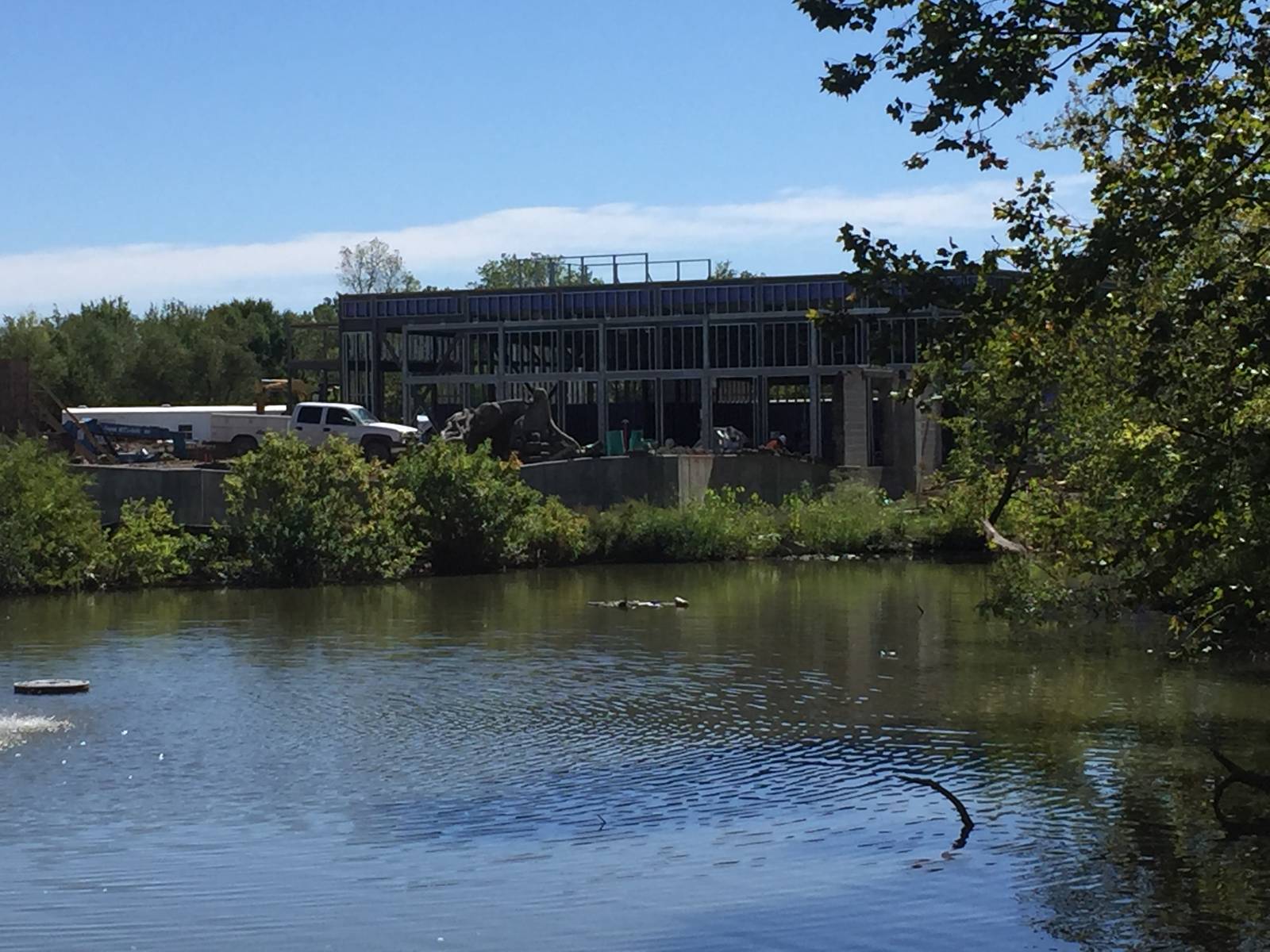 Lost Kingdom construction - September 2016