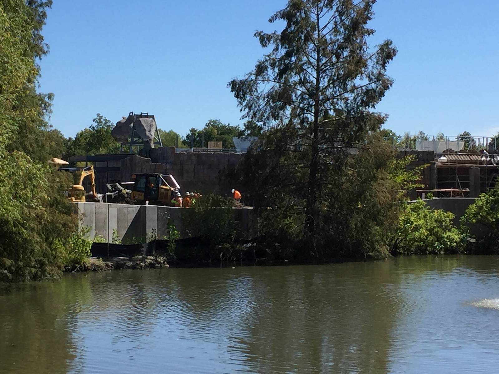 Lost Kingdom construction - September 2016