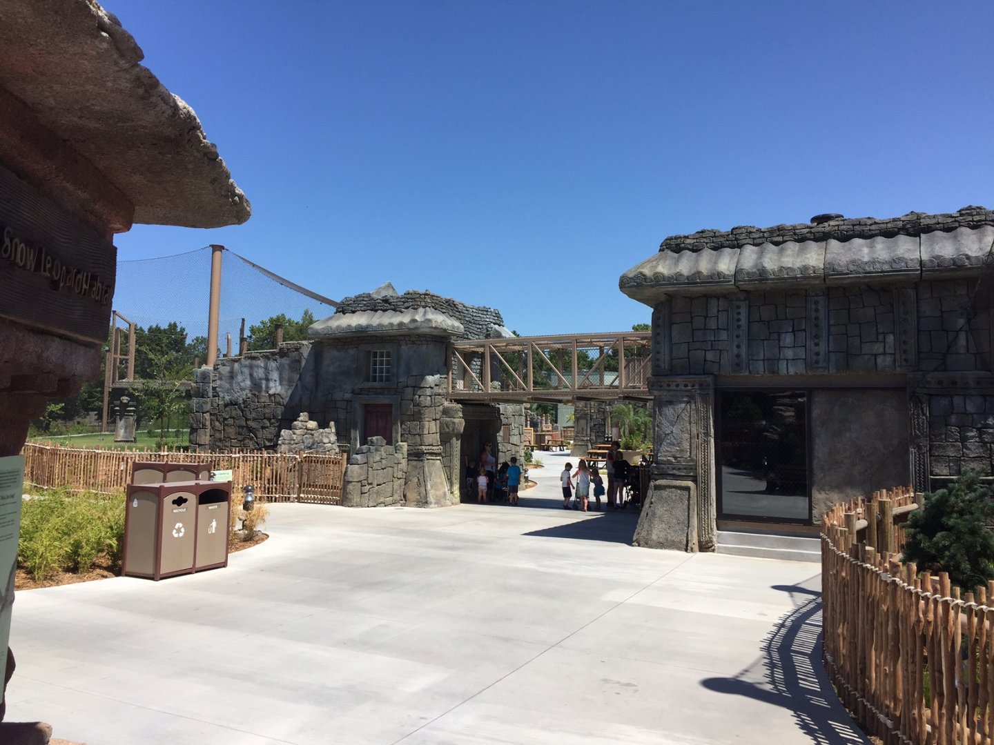 Lost Kingdom  - View north from snow leopard area