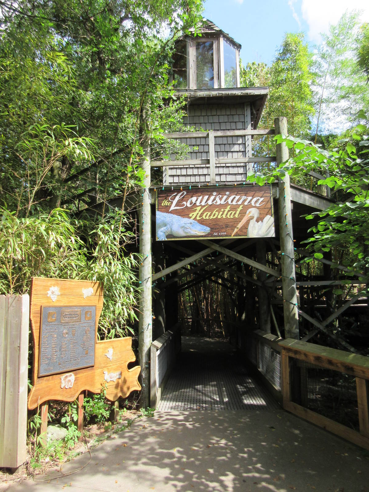 Louisiana Habitat - Entrance