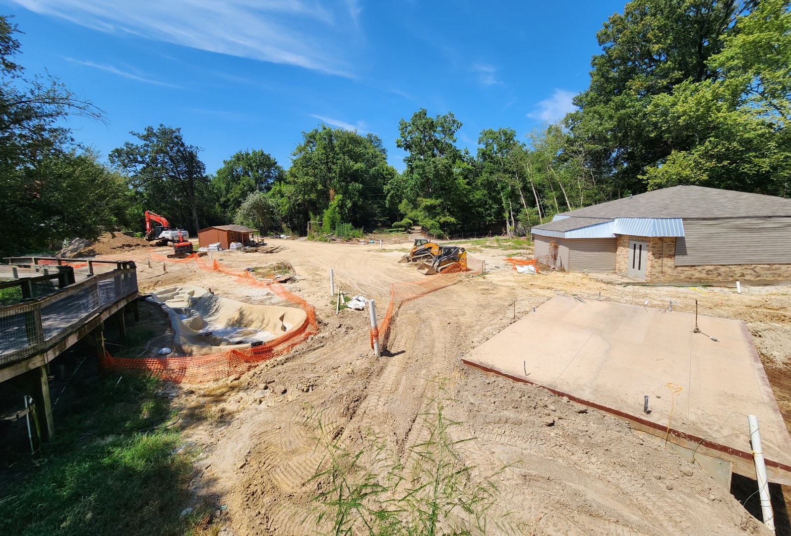 Louisiana Purchase Zoo - Construction