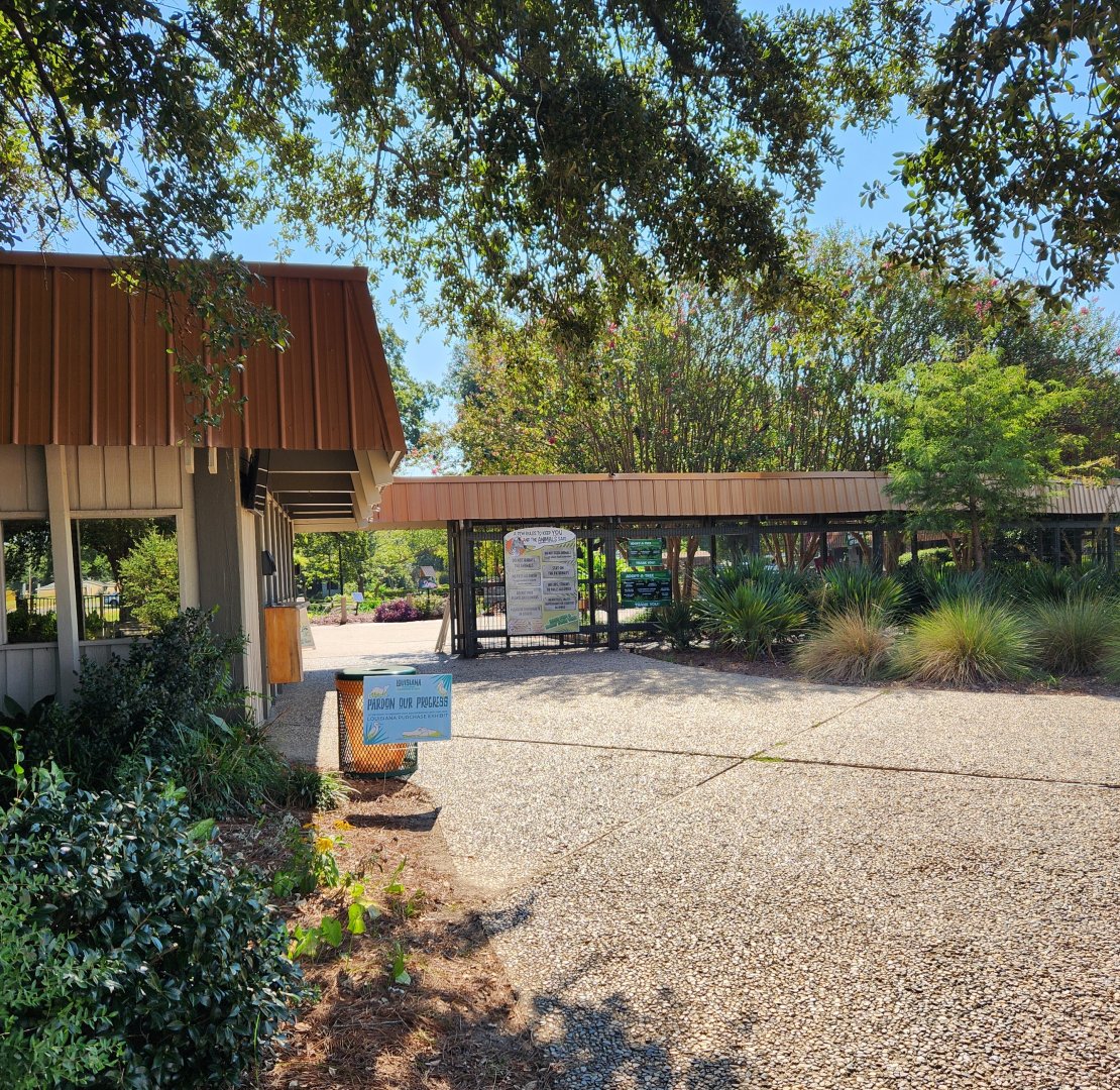 Louisiana Purchase Zoo - Entrance