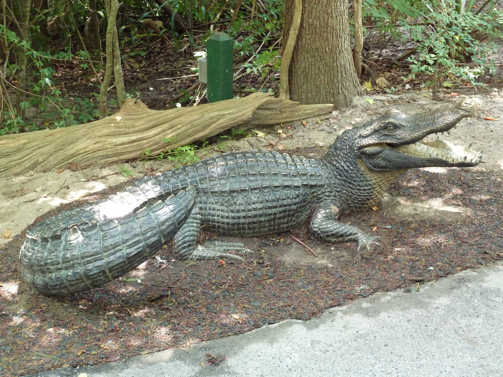 Louisiana Swamp - Alligator Statue