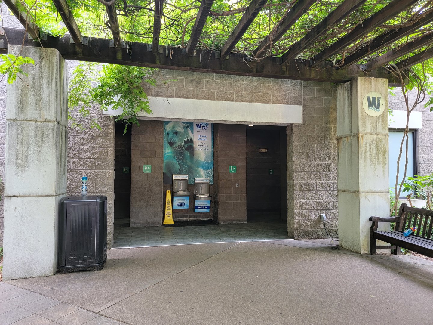 Louisville 5/22 - Bathrooms by entrance