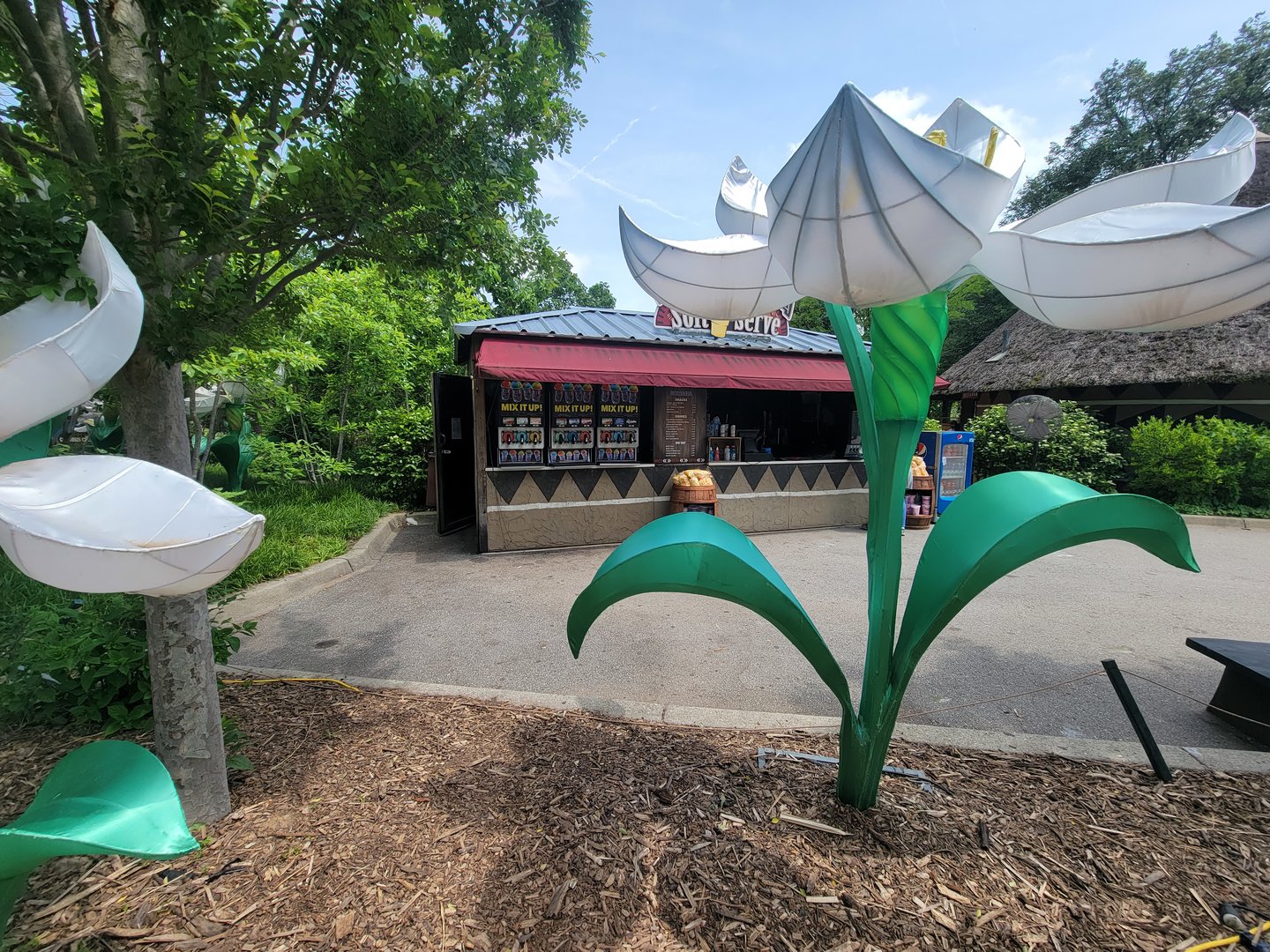 Louisville 5/22 - Ice cream stand in Africa