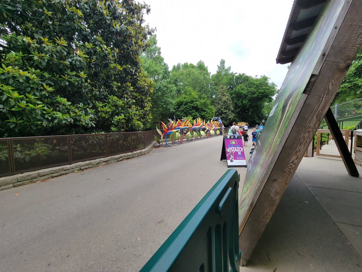 Louisville 5/22 - Path past sloth