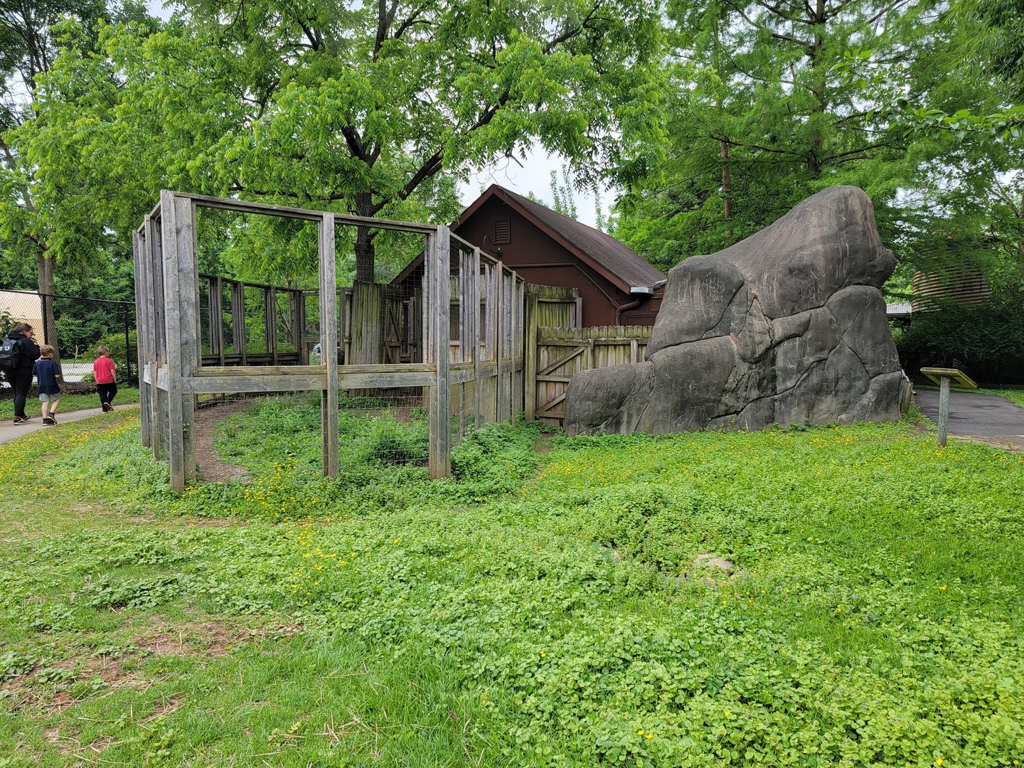 Louisville 5/22 - Wallaroo Walkabout, emu enclosure