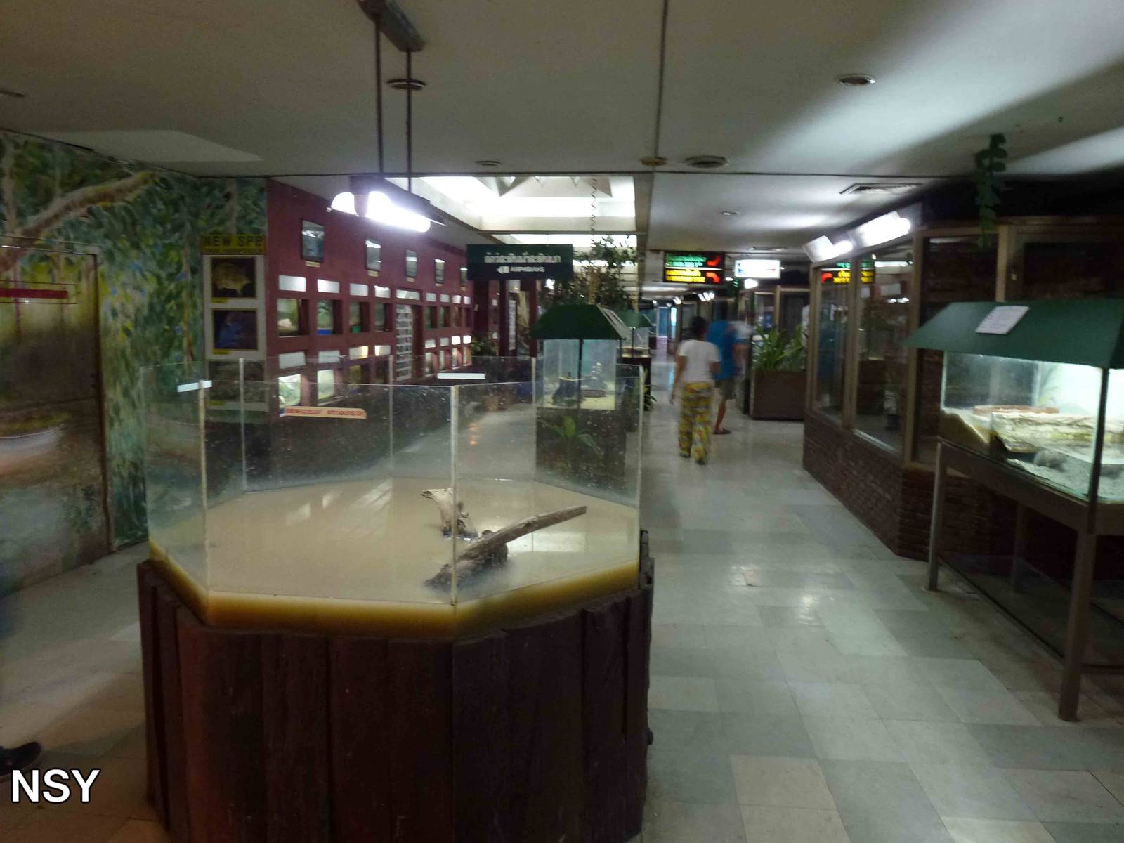 Lower floor enclosures, June 2013.