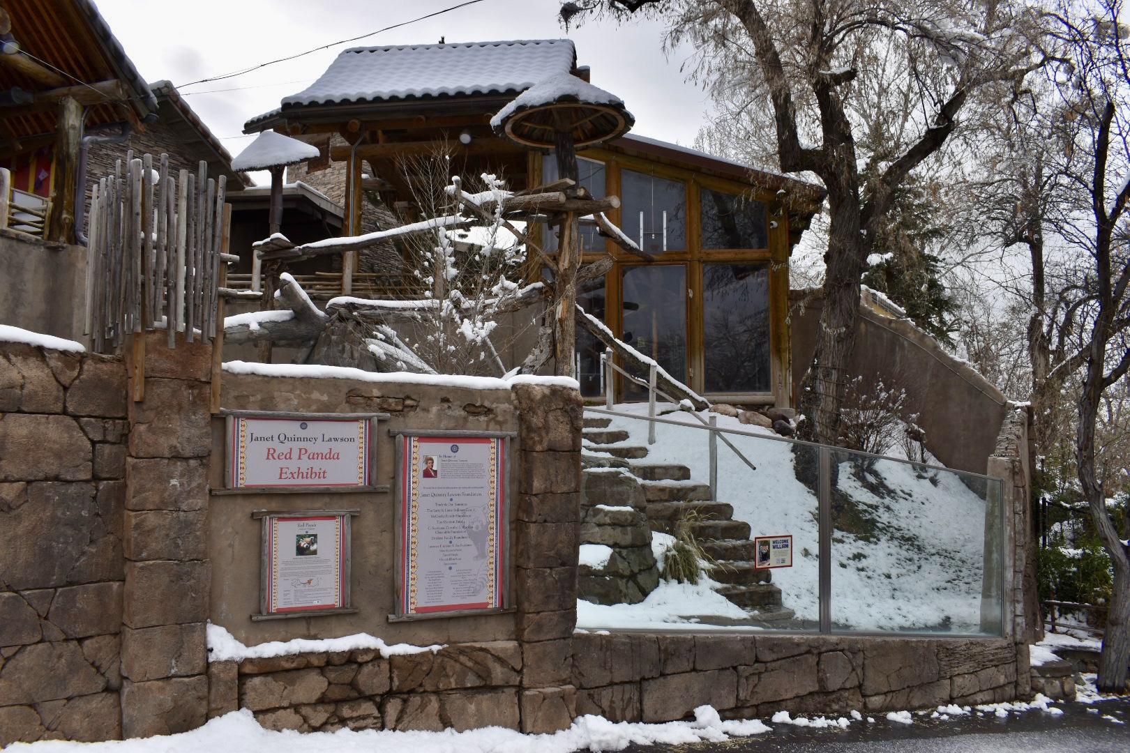 Lower Viewing - Red Panda Exhibit - Asian Highlands