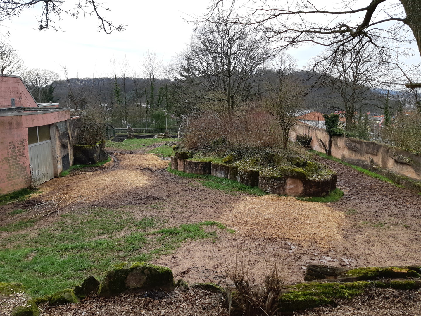 Lowland tapir exhibit - Zoo Saarbrücken
