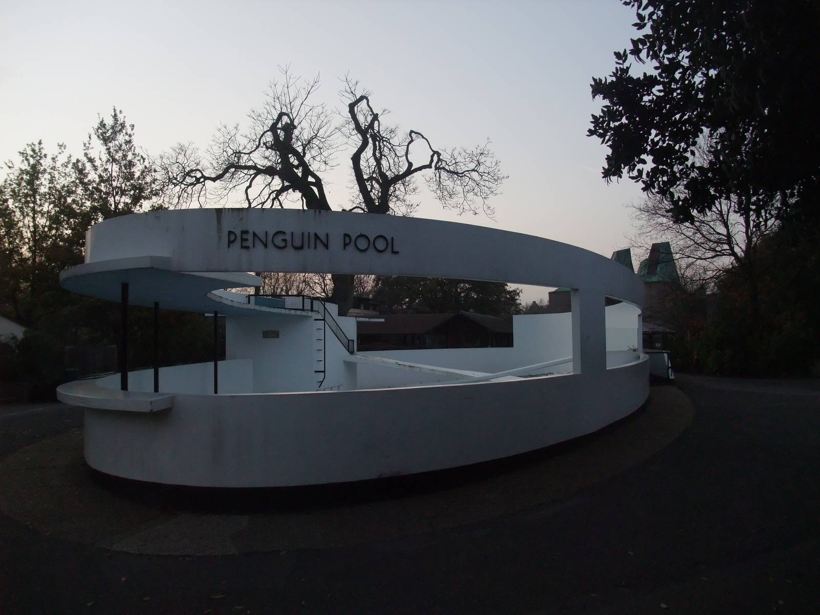 Lubetkin Penguin Pool at London, 16/11/11