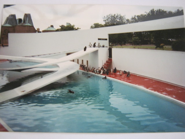 Lubetkin Penguin Pool London Zoo 1990.