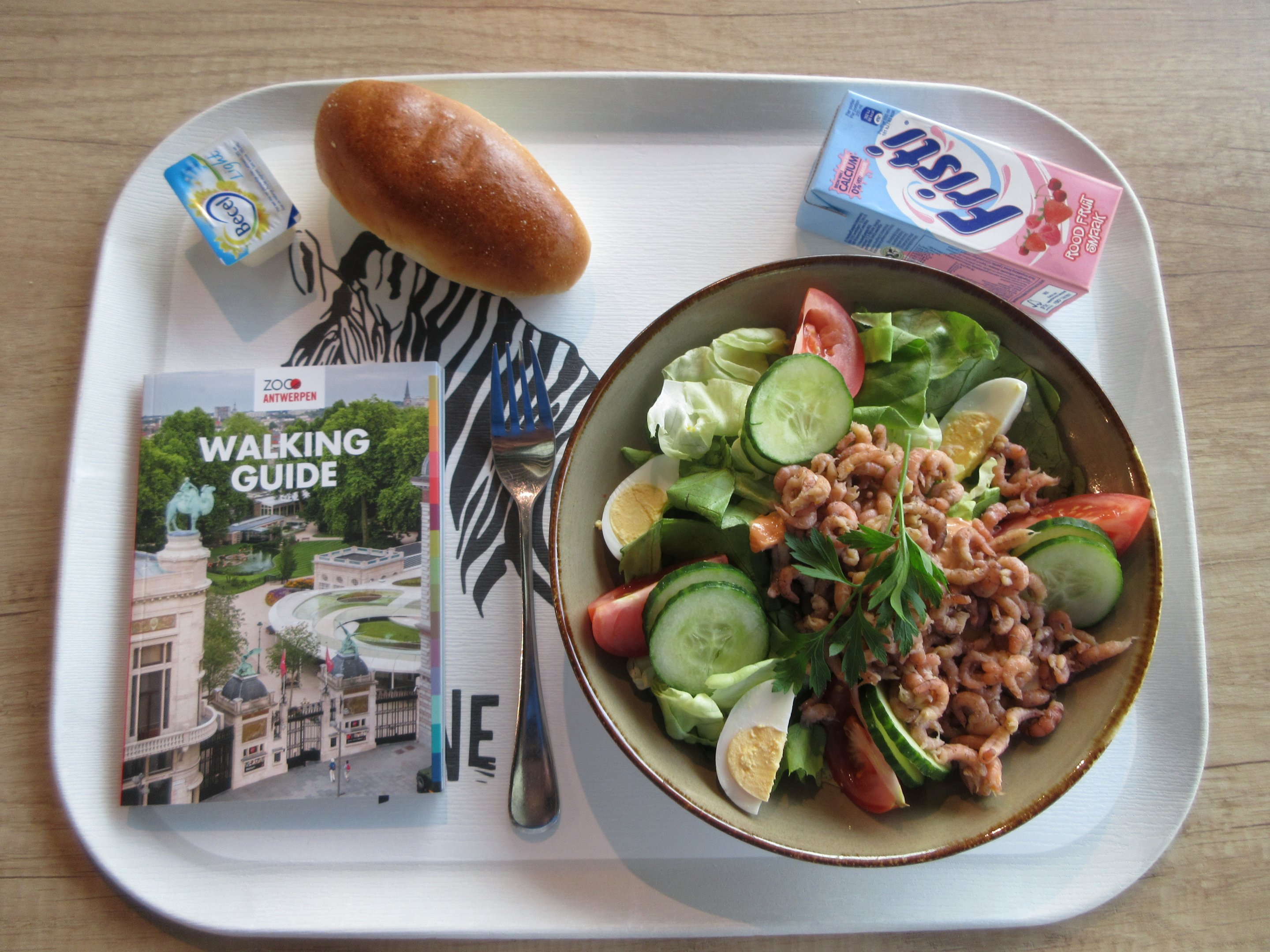 Lunch (inside Savanna Aviary restaurant)