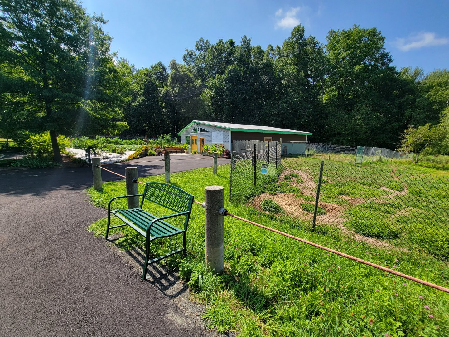 Lupa Zoo - Tapir, capybara yard and building, conservation garden