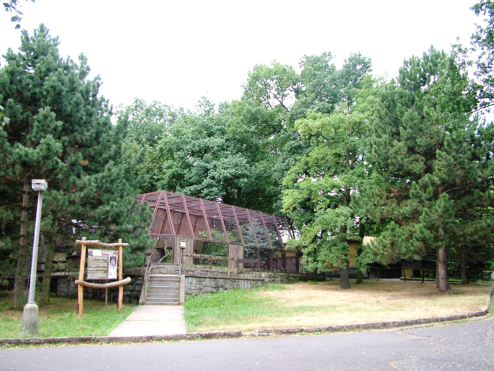 Lynx Enclosure View at Chomutov, 30/08/12