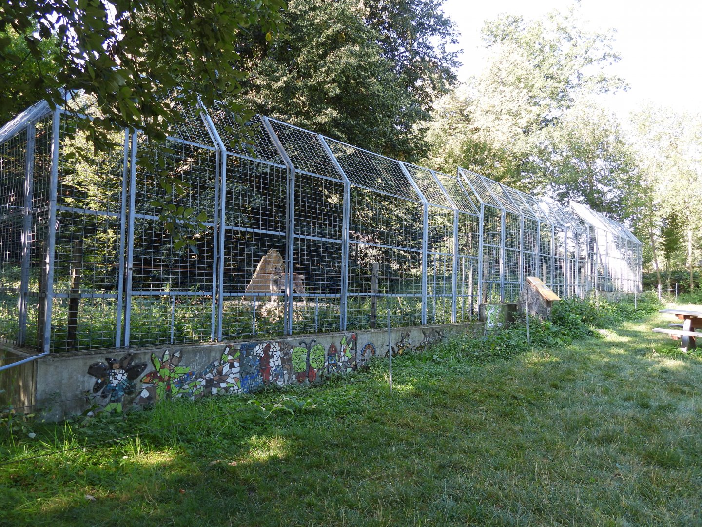 Lynx exhibit - Naturpark Geras