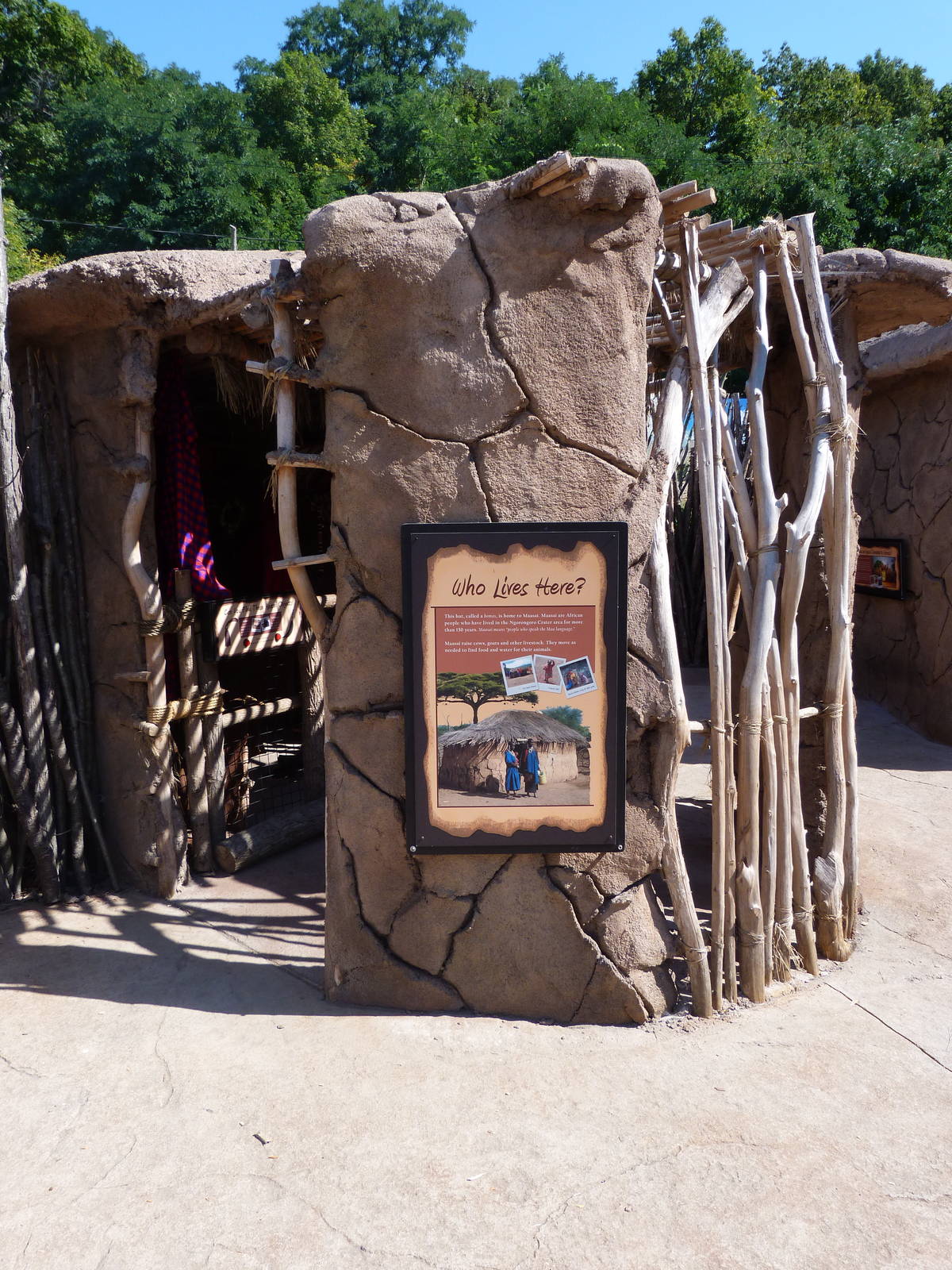 Maasai Hut (A Step Into Africa) 9-2-12
