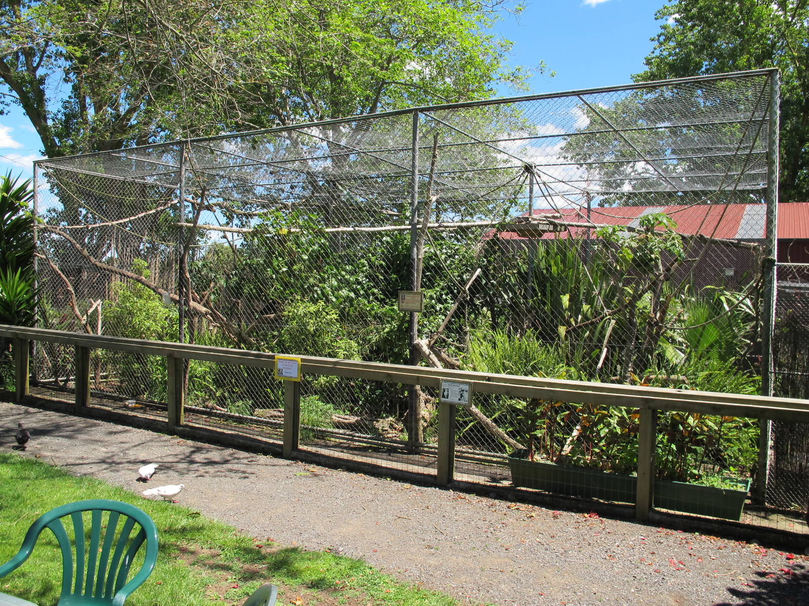 Macaque Cage - Franklin Zoo