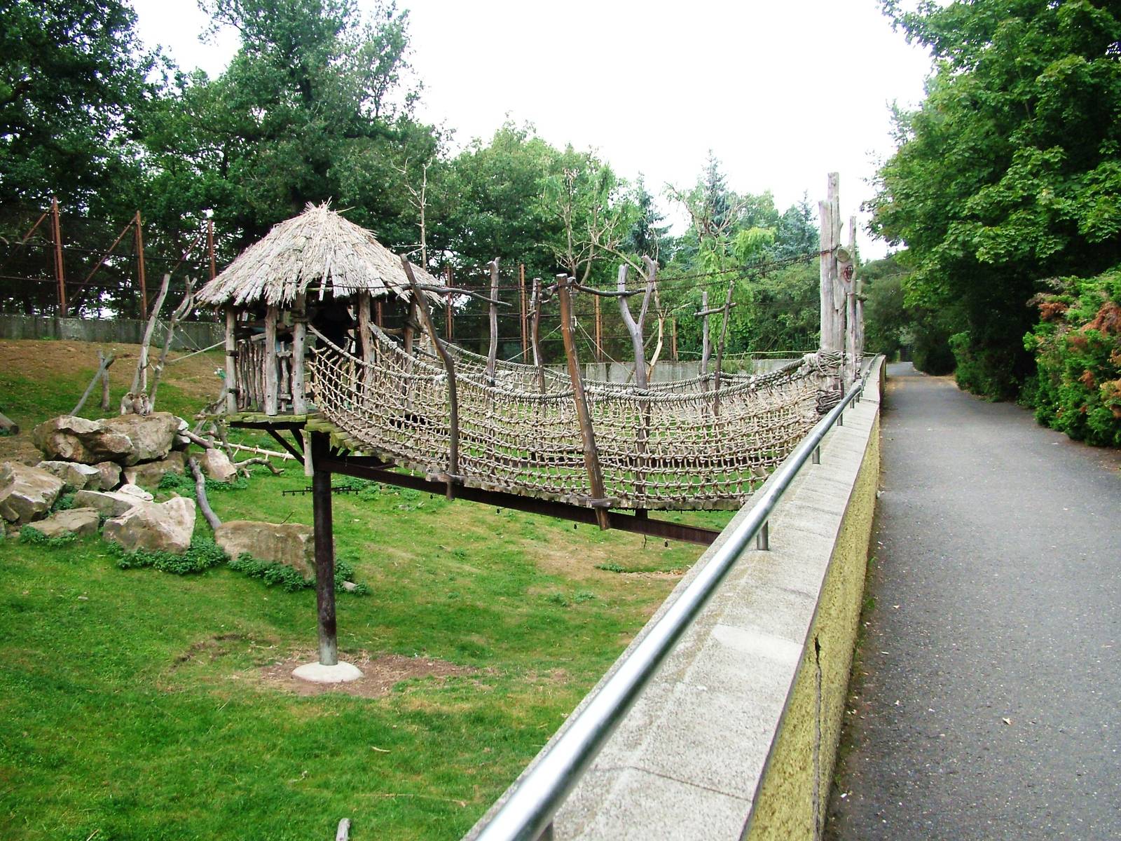 Macaque/Sheep Exhibit at Chomutov, 30/08/12
