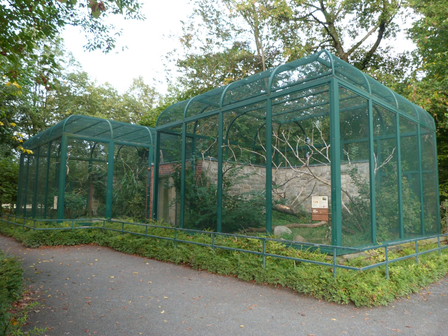 Macaw and parrot aviaries -Tierpark Berlin (2024)
