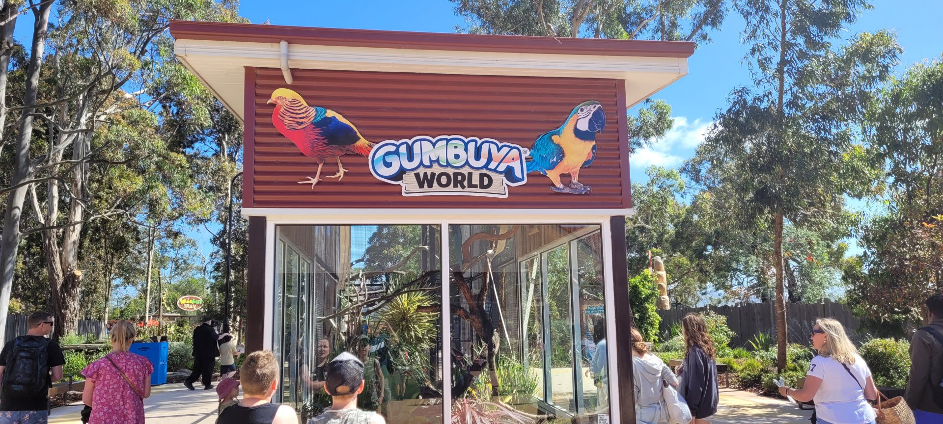 Macaw & Golden Pheasant Aviary