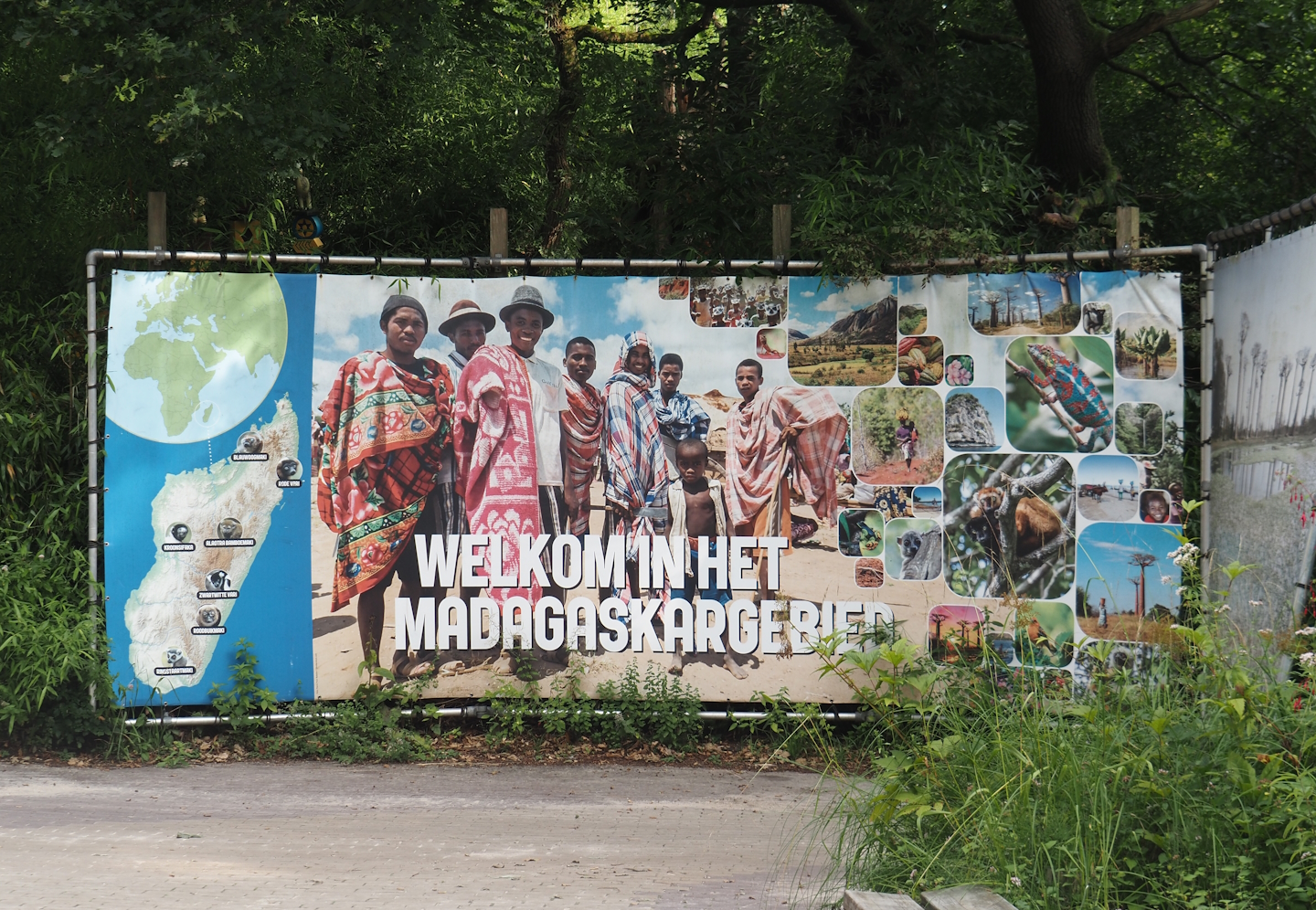 Madagascar area signage, 2024-08-18