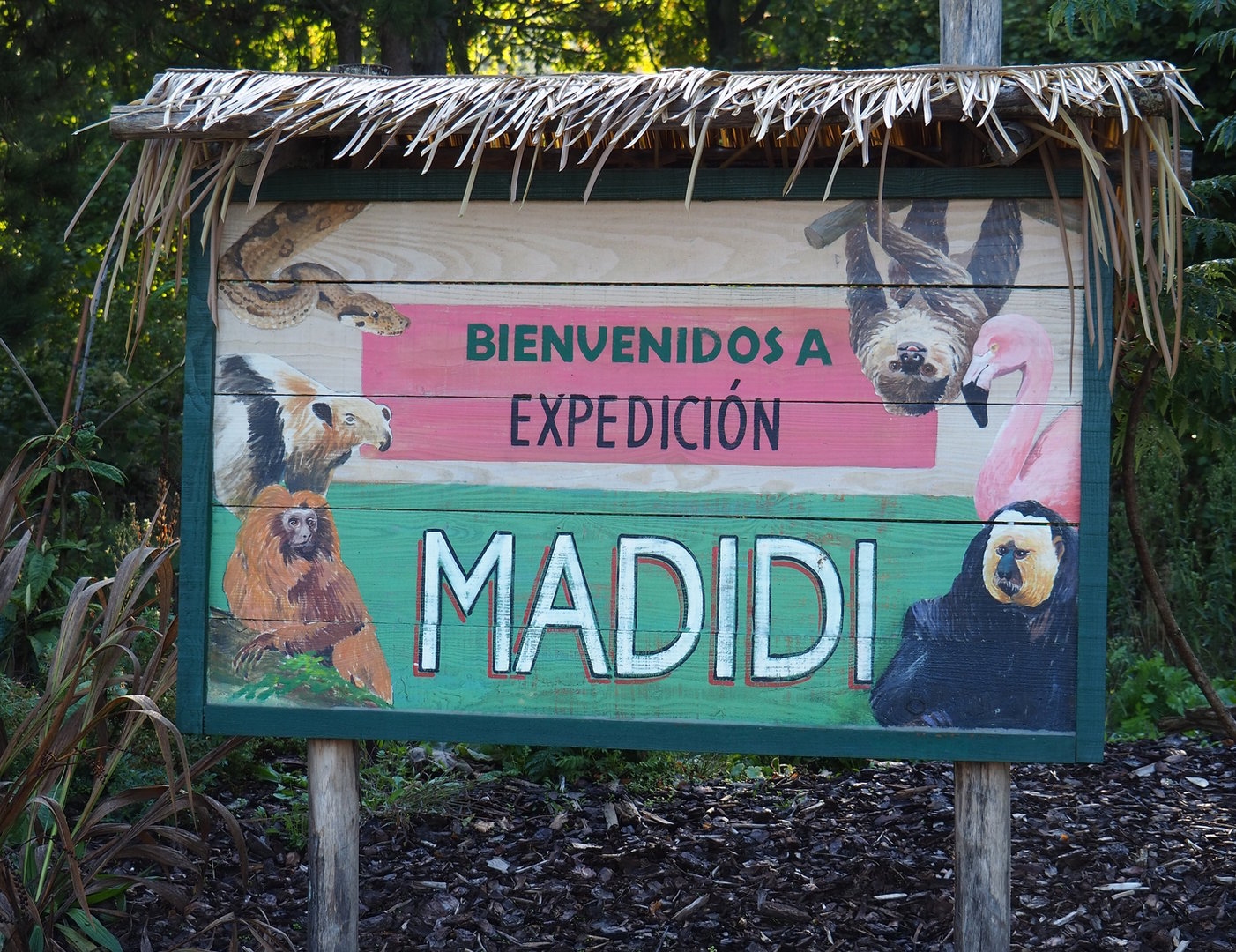 Madidi area signage, 2022-10-09