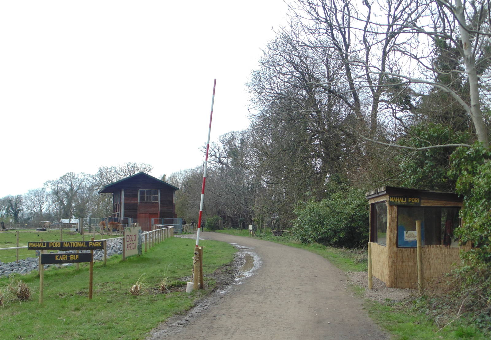 Mahali Pori National Park Entrance