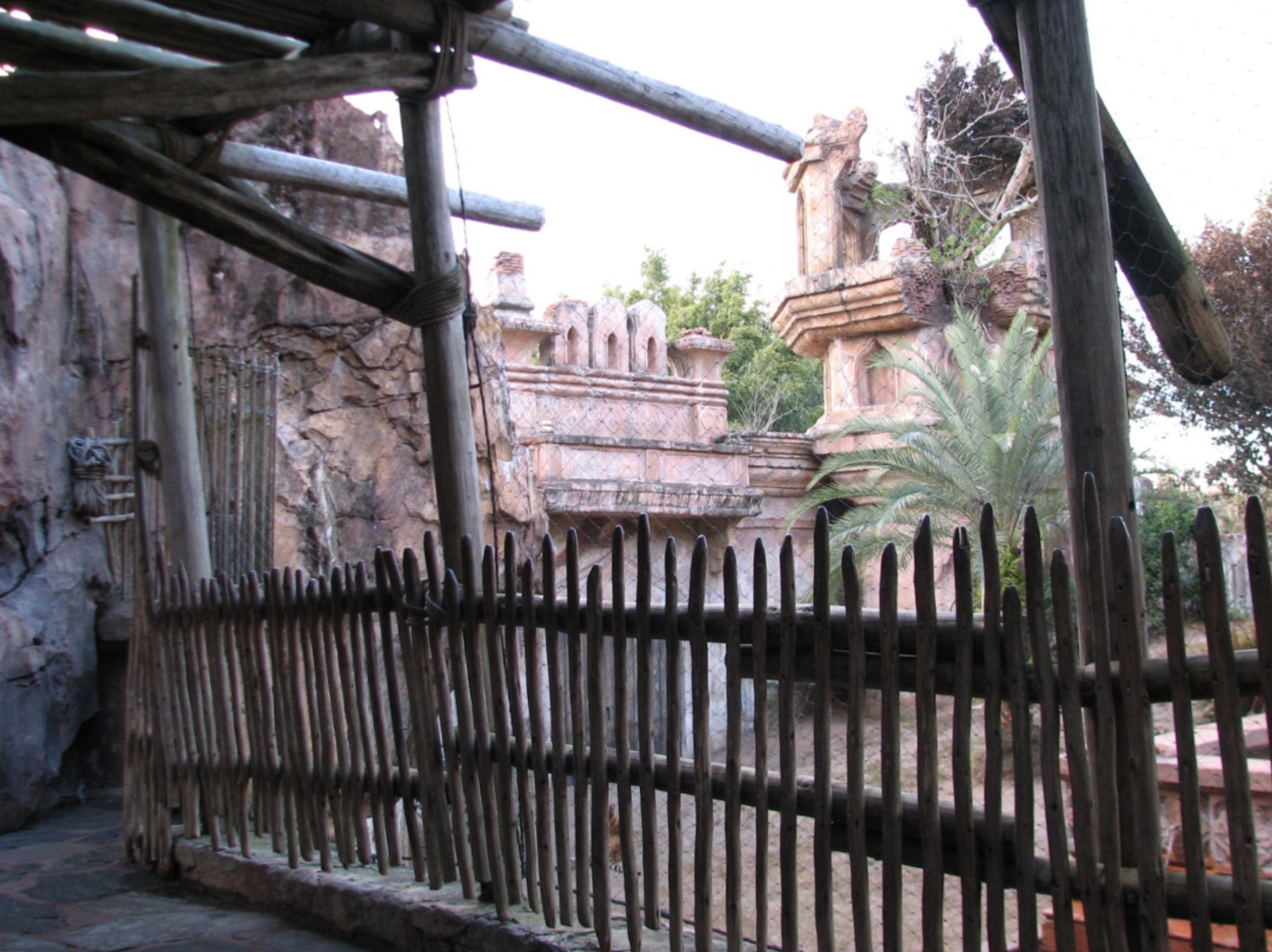 Maharajah Jungle Trek - First Tiger Exhibit Viewing Area