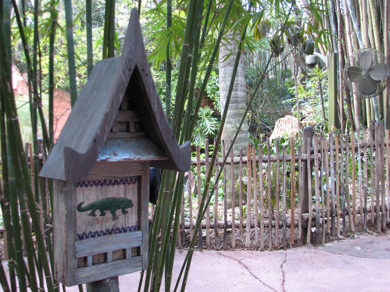 Maharajah Jungle Trek - Komodo Dragon Exhibit Viewing Area