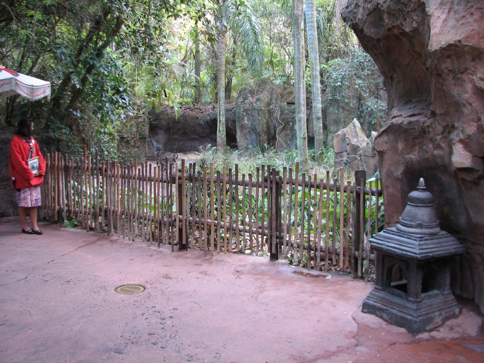 Maharajah Jungle Trek - Malayan Tapir Exhibit Viewing Area