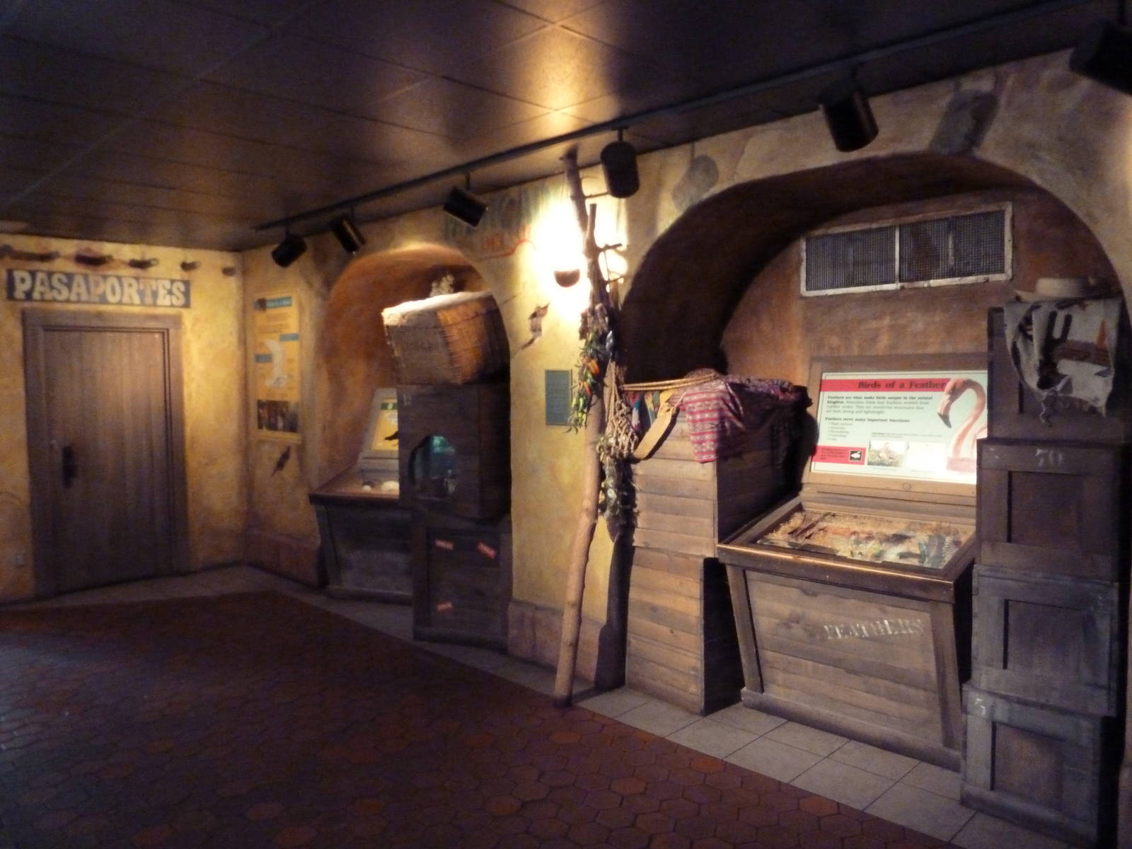 Mahler Family Aviary Building - Entrance Area