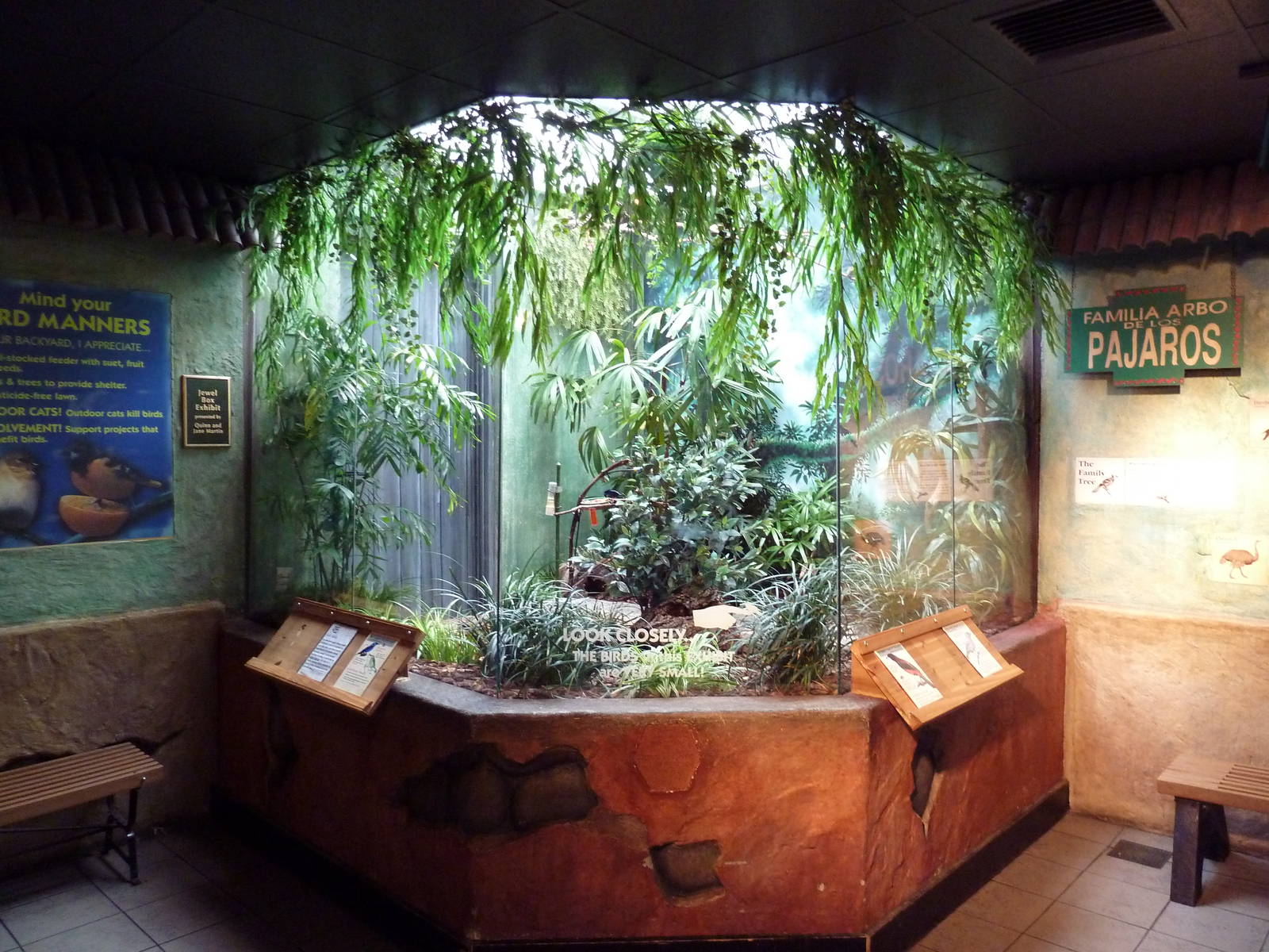Mahler Family Aviary Building - Tanager Exhibit