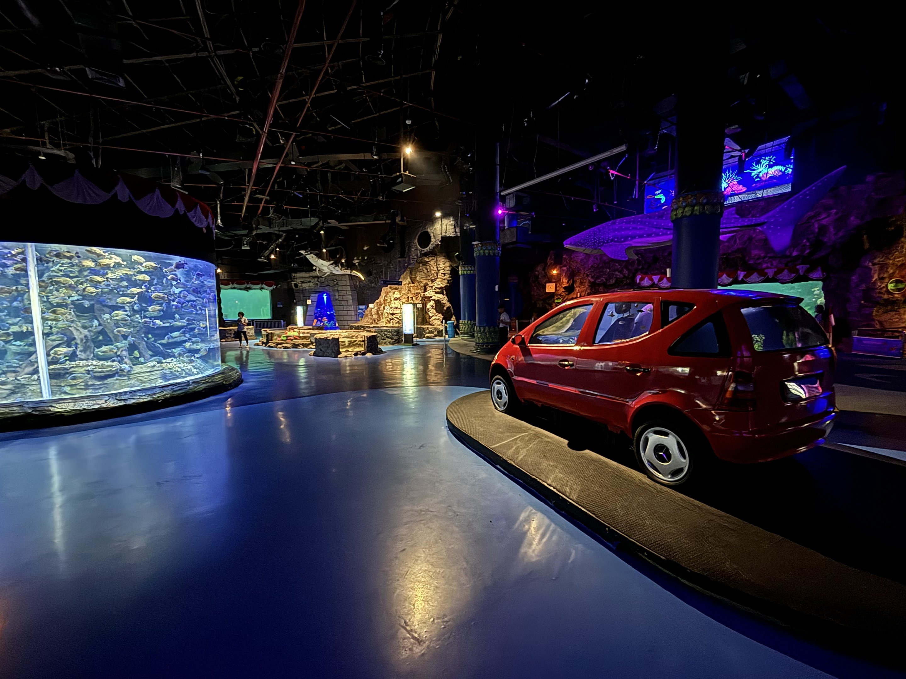 Main Aquarium Hallway + Car Aquarium