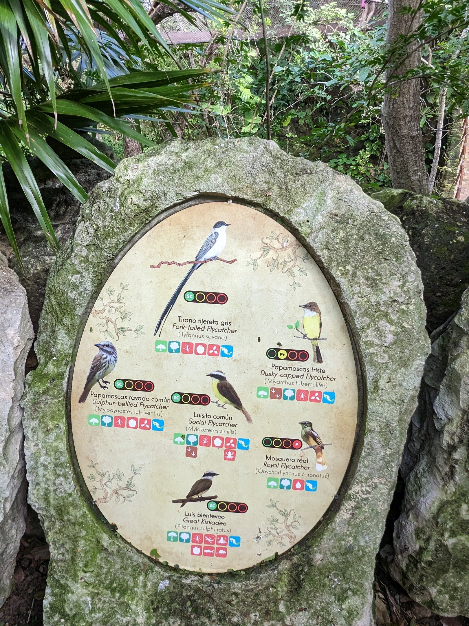 Main Aviary - signage