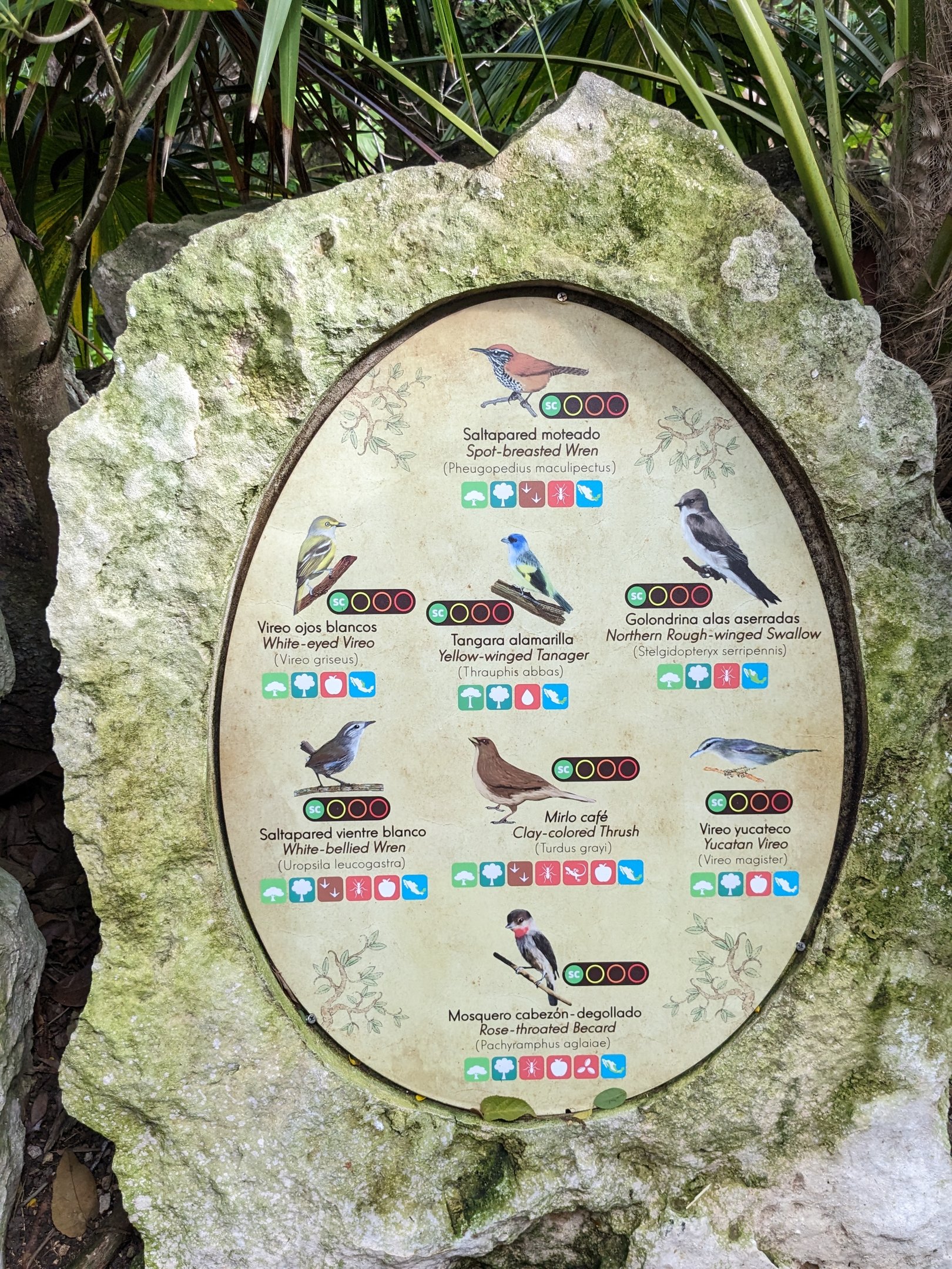 Main Aviary - signage