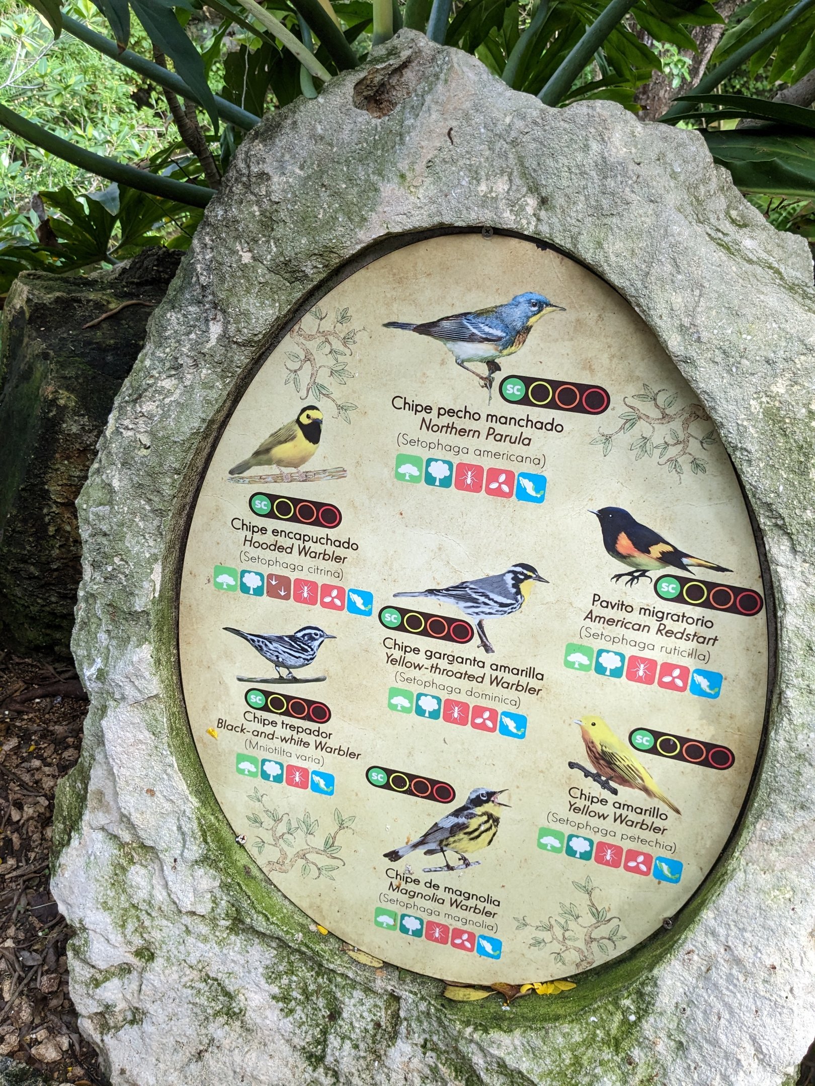 Main Aviary - signage