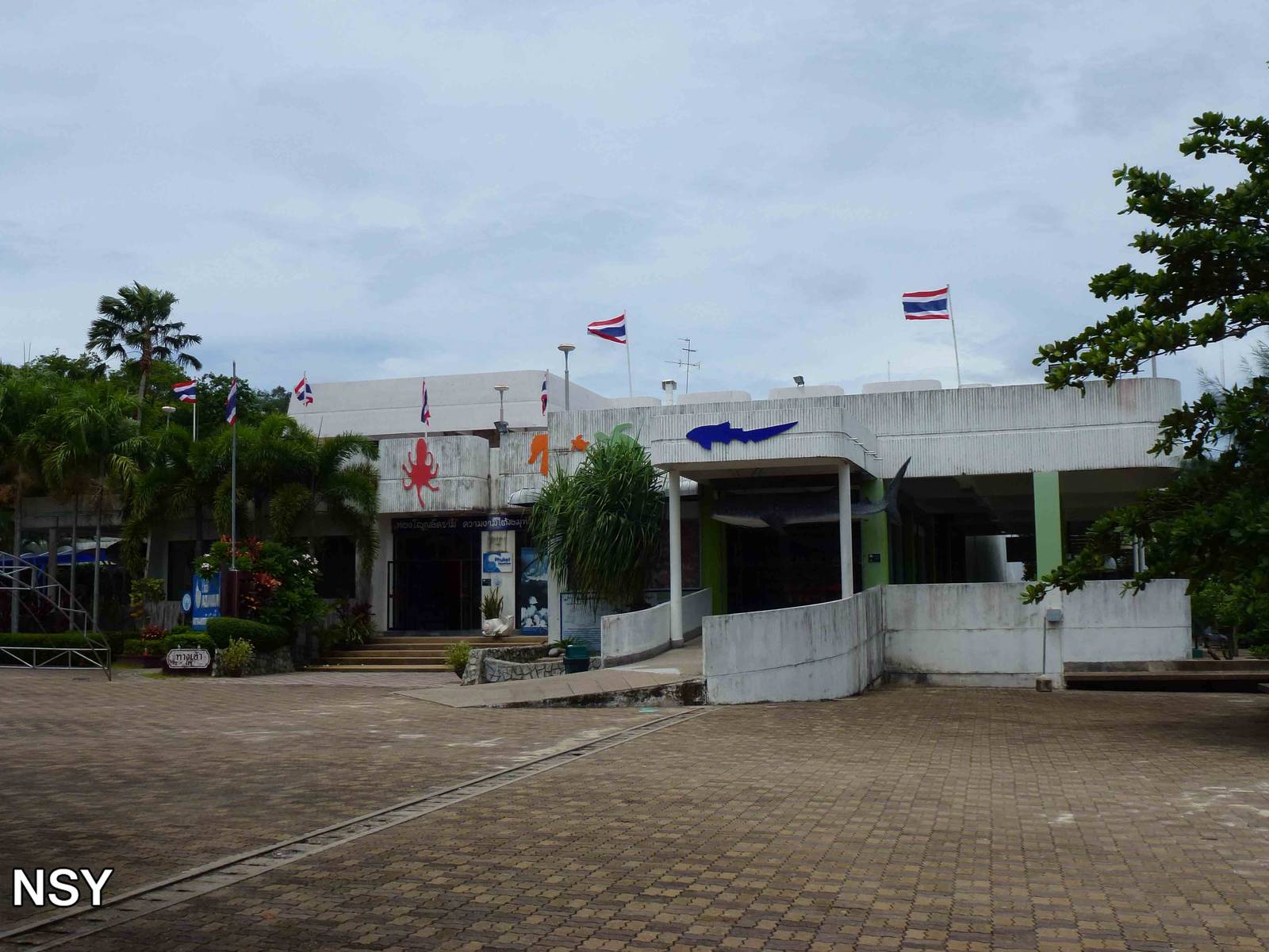 Main building exterior, June 2013.