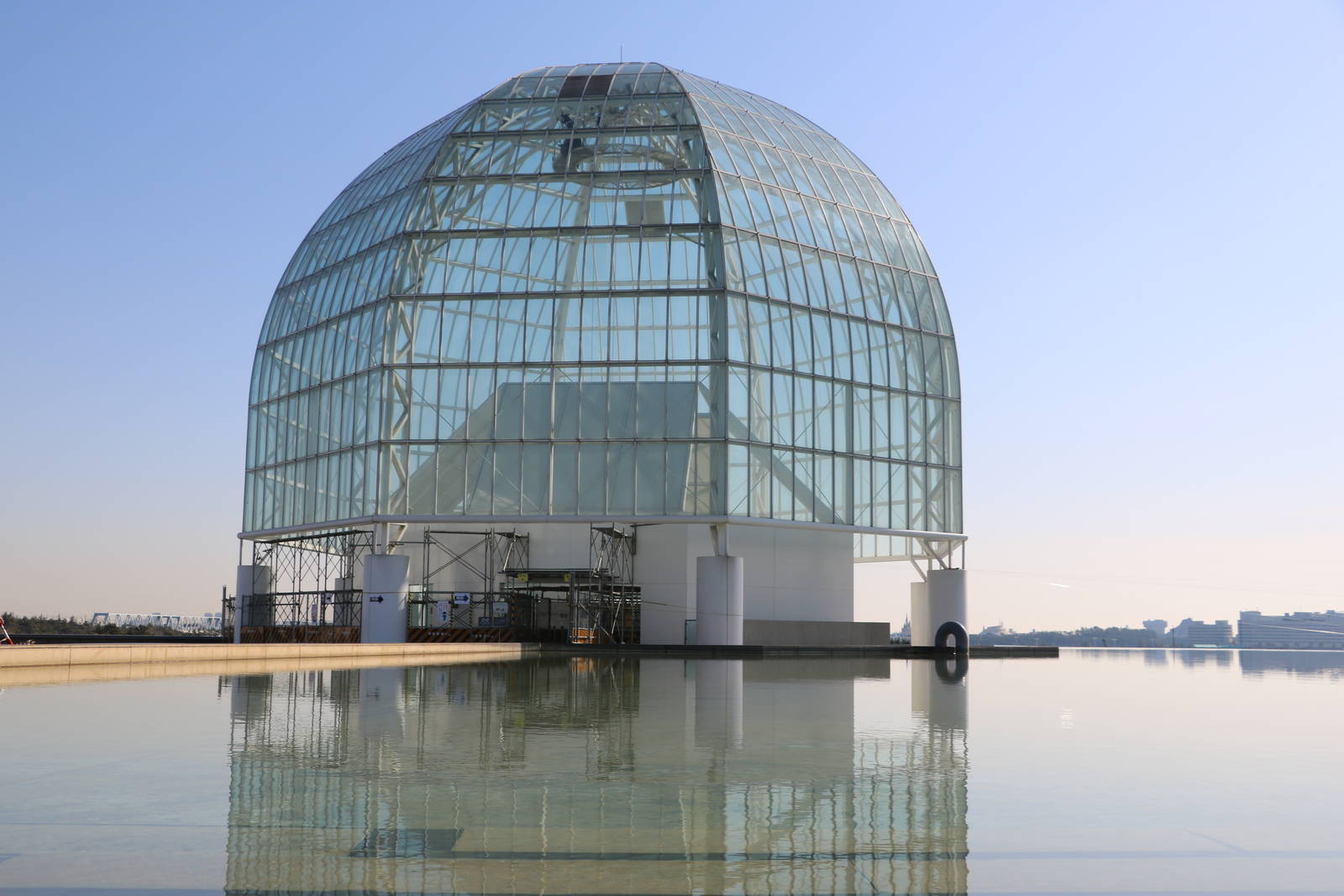 Main dome - Tokyo Sea Life Park, February 2016