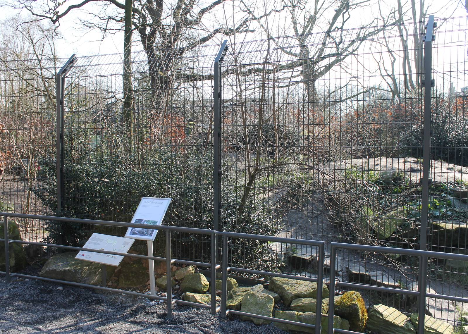 Main enclosures Wolves