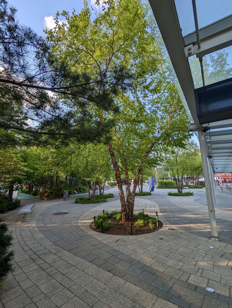 Main Entrance and Waterfront Park